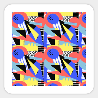 Abstract Collage Sticker